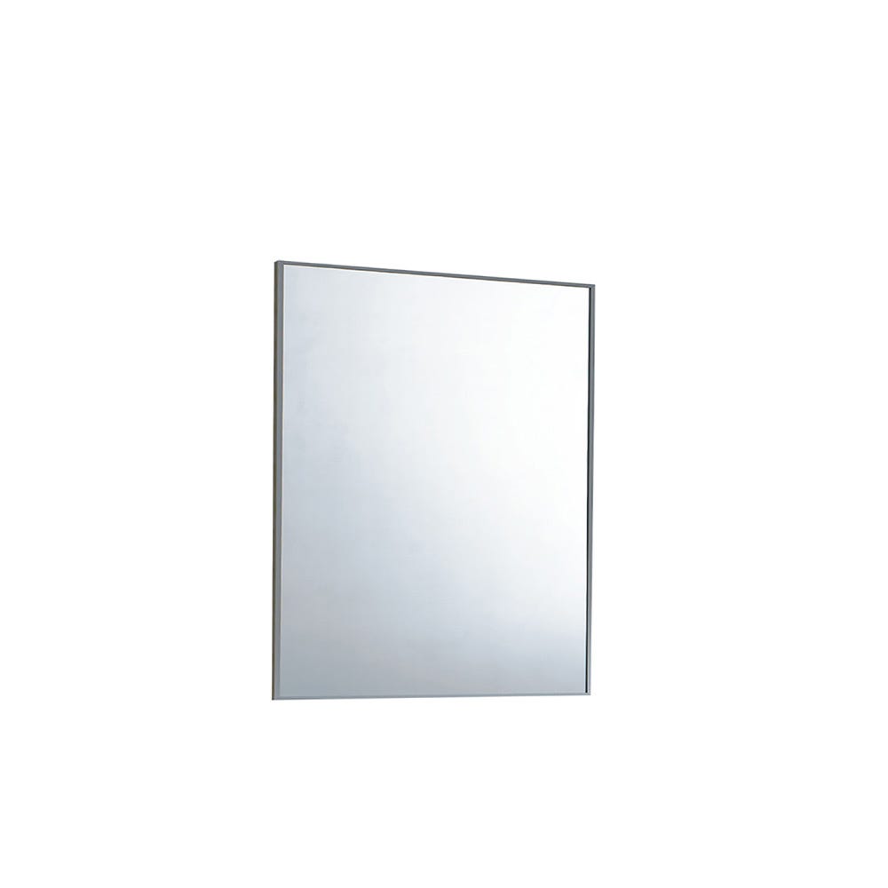 Miroir de salle de bain 24" x 32" avec cadre d'aluminium