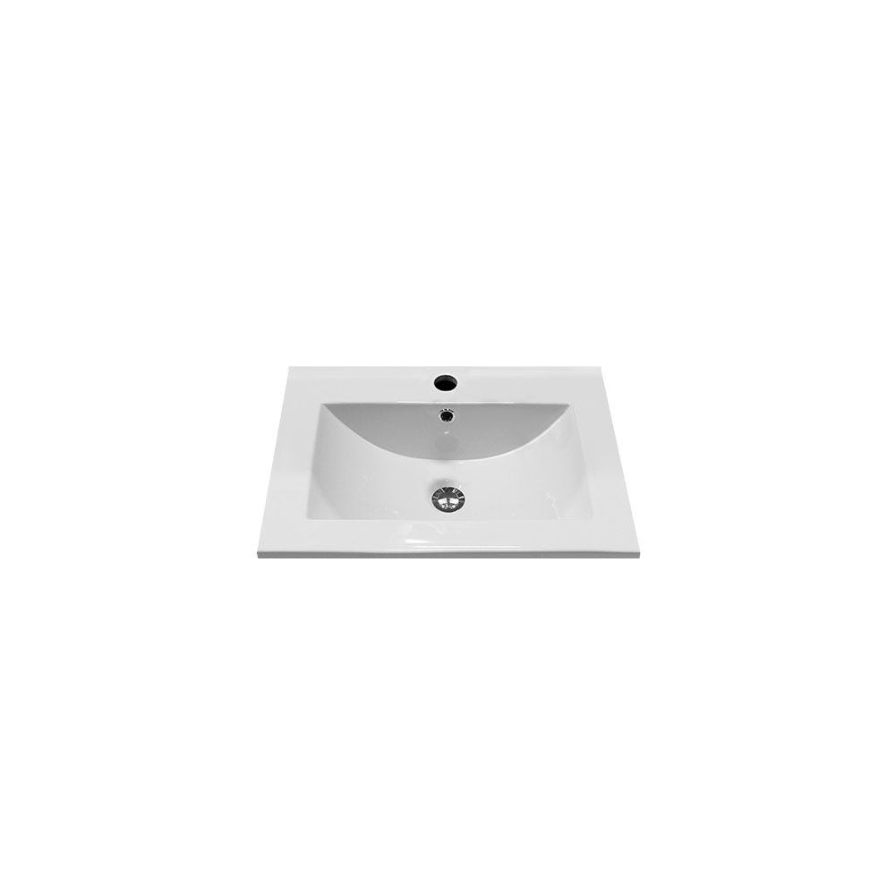 24" Porcelain vanity top with sink